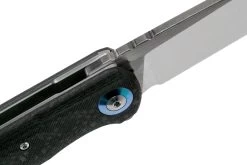 Bestech Ascot Black G10 & Carbon Fibre BG19A, Couteau De Poche -Couteaux Soldes BHBG19A 06 bestech