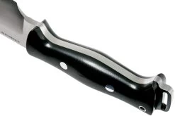 Bark River Bravo Crusader CPM 3V, Black Canvas Micarta -Couteaux Soldes BRK07 324BKC 04 bark river