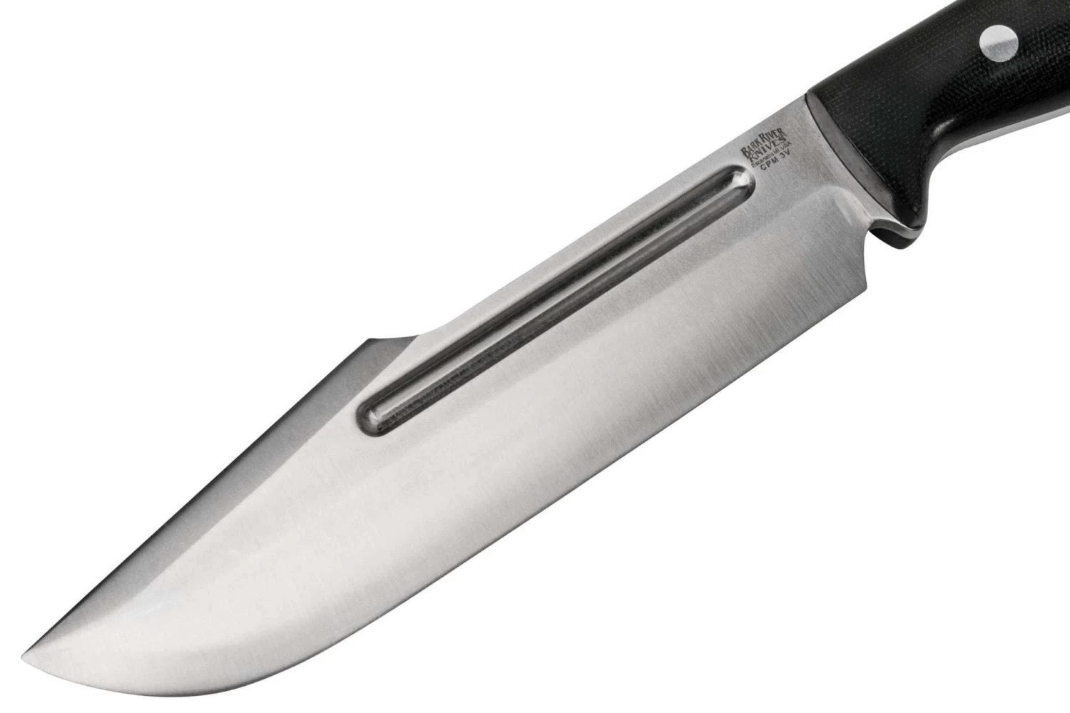 Bark River Bravo Tope Recon CPM 3V Black Canvas Micarta, Couteau De Survie 5 Bark River Bravo Tope Recon CPM 3V Black Canvas Micarta, Couteau De Survie – Image 3