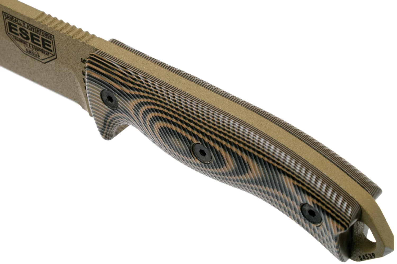 ESEE Model 5 Dark Earth Blade 3D Coyote-Black G10 Couteau De Survie 5PDE-005 étui Kydex + Clip Plat 7 ESEE Model 5 Dark Earth Blade 3D Coyote-Black G10 Couteau De Survie 5PDE-005 étui Kydex + Clip Plat – Image 5