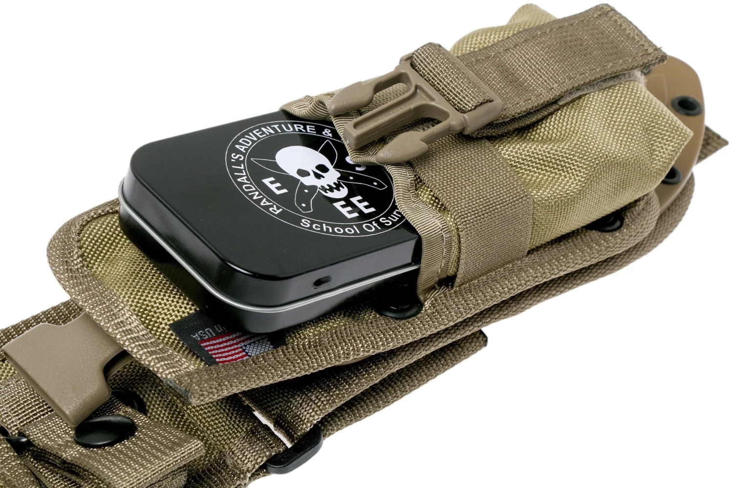 ESEE Model 6 étui Avec MOLLE-back, Pochette, MBSP-K Coyote Brown 6 ESEE Model 6 étui Avec MOLLE-back, Pochette, MBSP-K Coyote Brown – Image 4