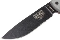 ESEE Model 6 Serrated 6S Couteau De Survie Avec étui Noir + Clip Ceinture 11 ESEE Model 6 Serrated 6S Couteau De Survie Avec étui Noir + Clip Ceinture -Couteaux Soldes EE ESEE 6S B 03 esee knives ee esee 6s b 03