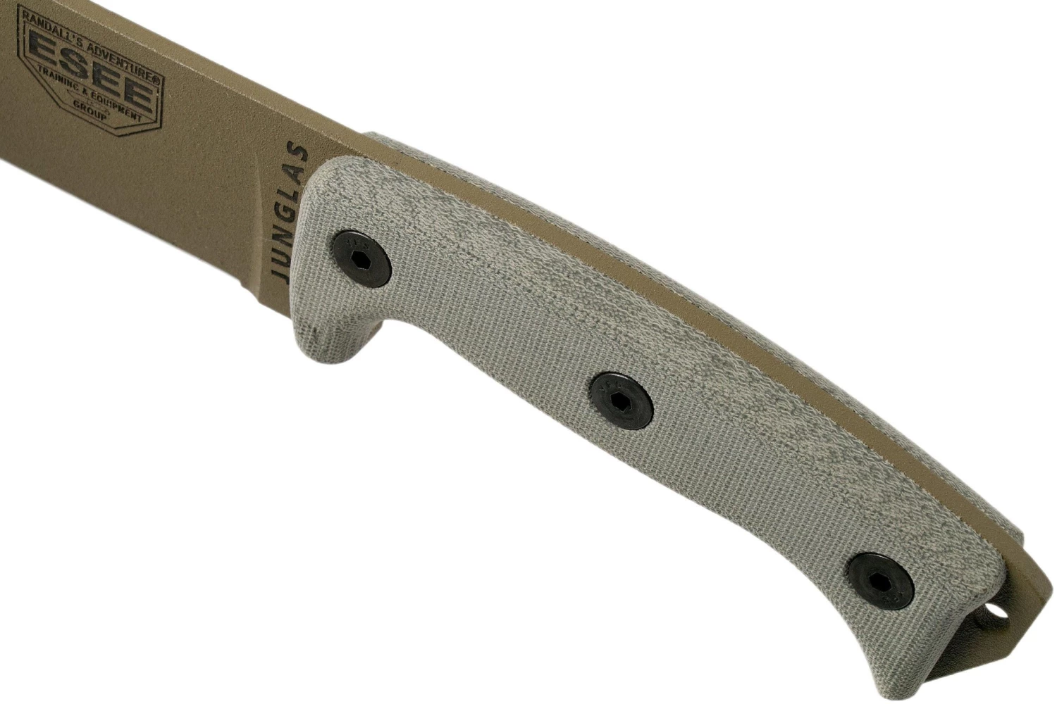 ESEE Junglas Dark Earth, JUNGLAS-DE Couteau De Survie étui Kydex + MOLLE-back 6 ESEE Junglas Dark Earth, JUNGLAS-DE Couteau De Survie étui Kydex + MOLLE-back – Image 5