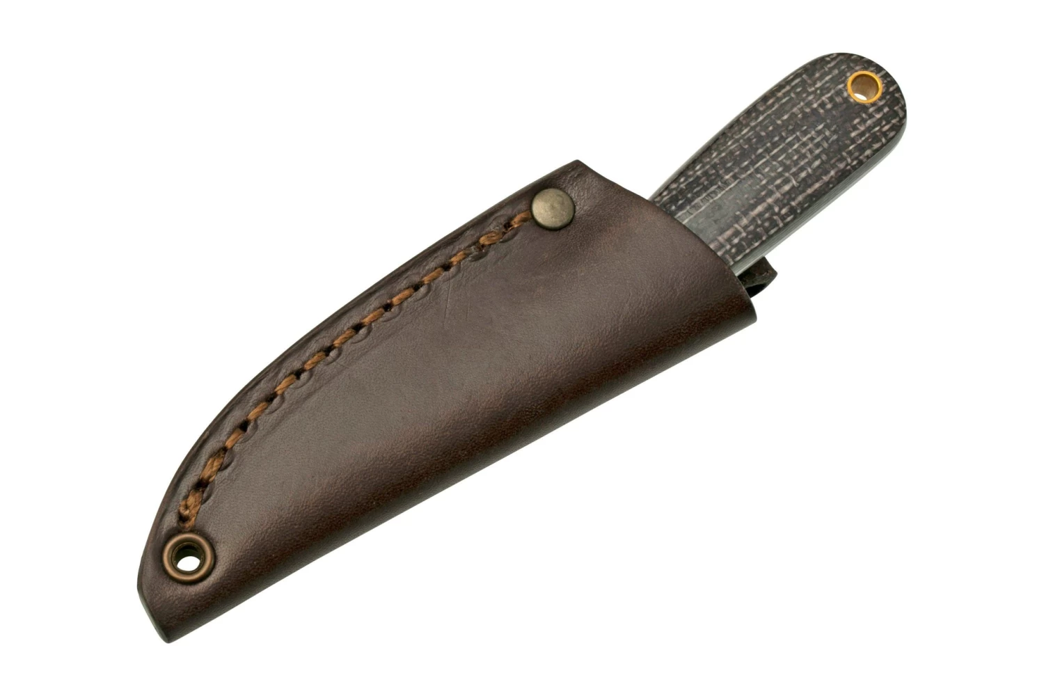 BRISA Necker 70 Bison Micarta, étui En Cuir 8 BRISA Necker 70 Bison Micarta, étui En Cuir – Image 6