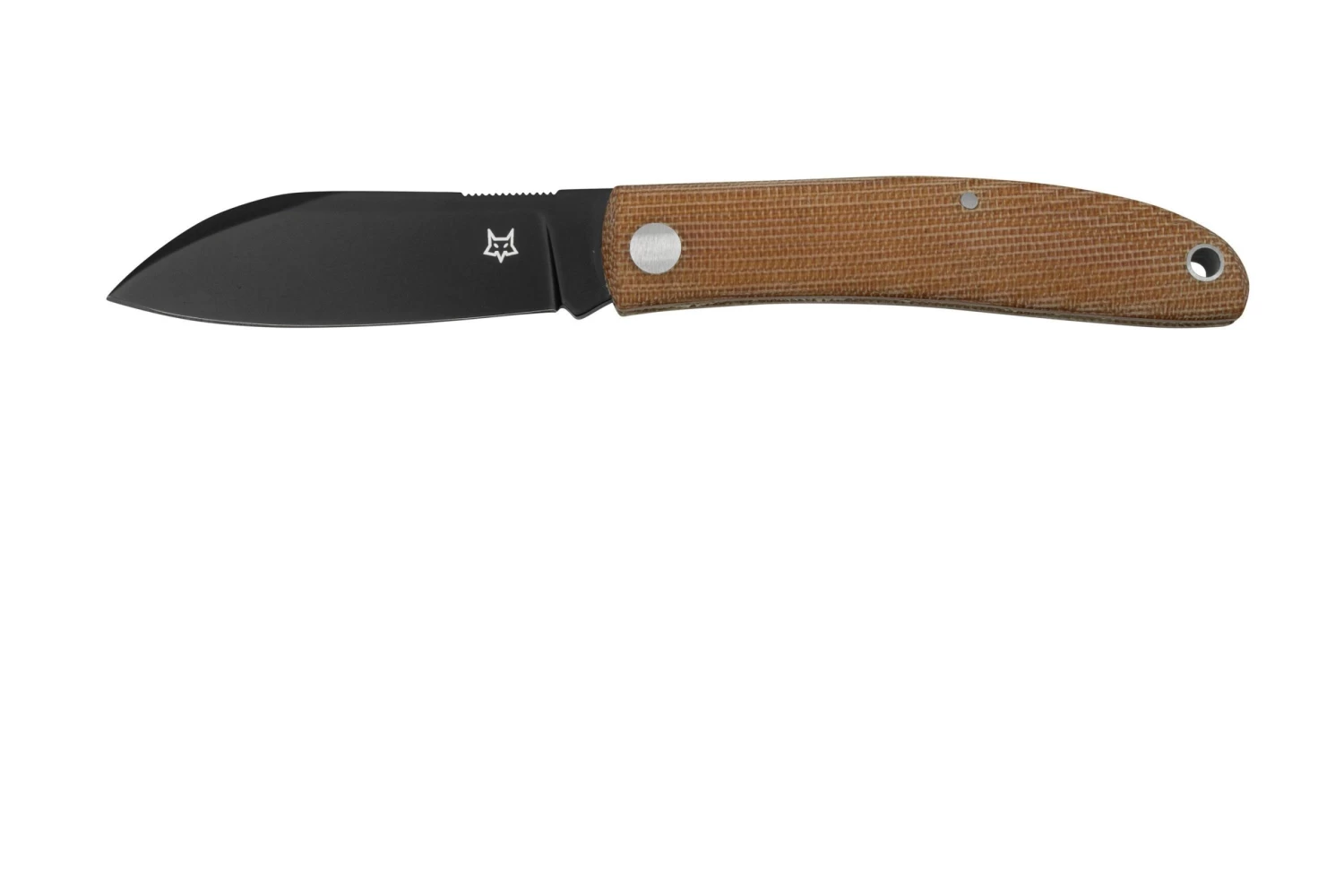 Fox Knives Livri FX-273MCBB Knivesandtools Exclusive, Brown Micarta, Black Couteau De Poche Slipjoint 3 Fox Knives Livri FX-273MCBB Knivesandtools Exclusive, Brown Micarta, Black Couteau De Poche Slipjoint