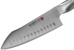 Global Ni GN-006 Santoku/couteau à Légumes Avec Alvéoles 18 Cm -Couteaux Soldes GLN0006 03 global ni