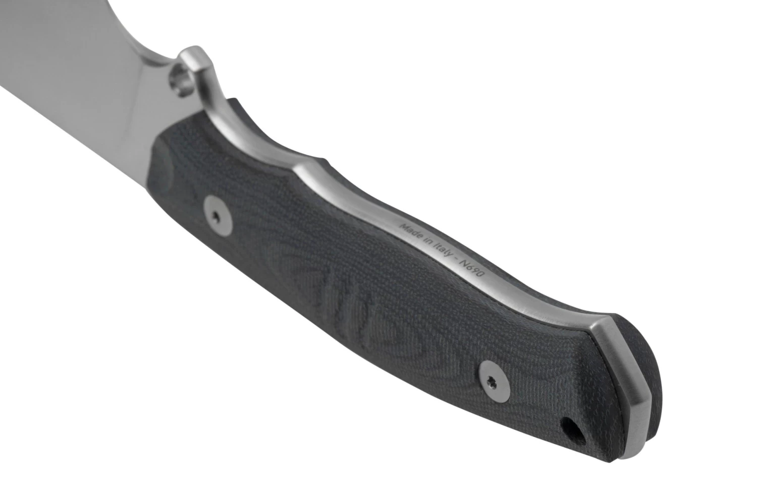 GiantMouse GMF4 Black Canvas Micarta, Couteau Fixe, Ansø Et Voxnaes Design 6 GiantMouse GMF4 Black Canvas Micarta, Couteau Fixe, Ansø Et Voxnaes Design – Image 4