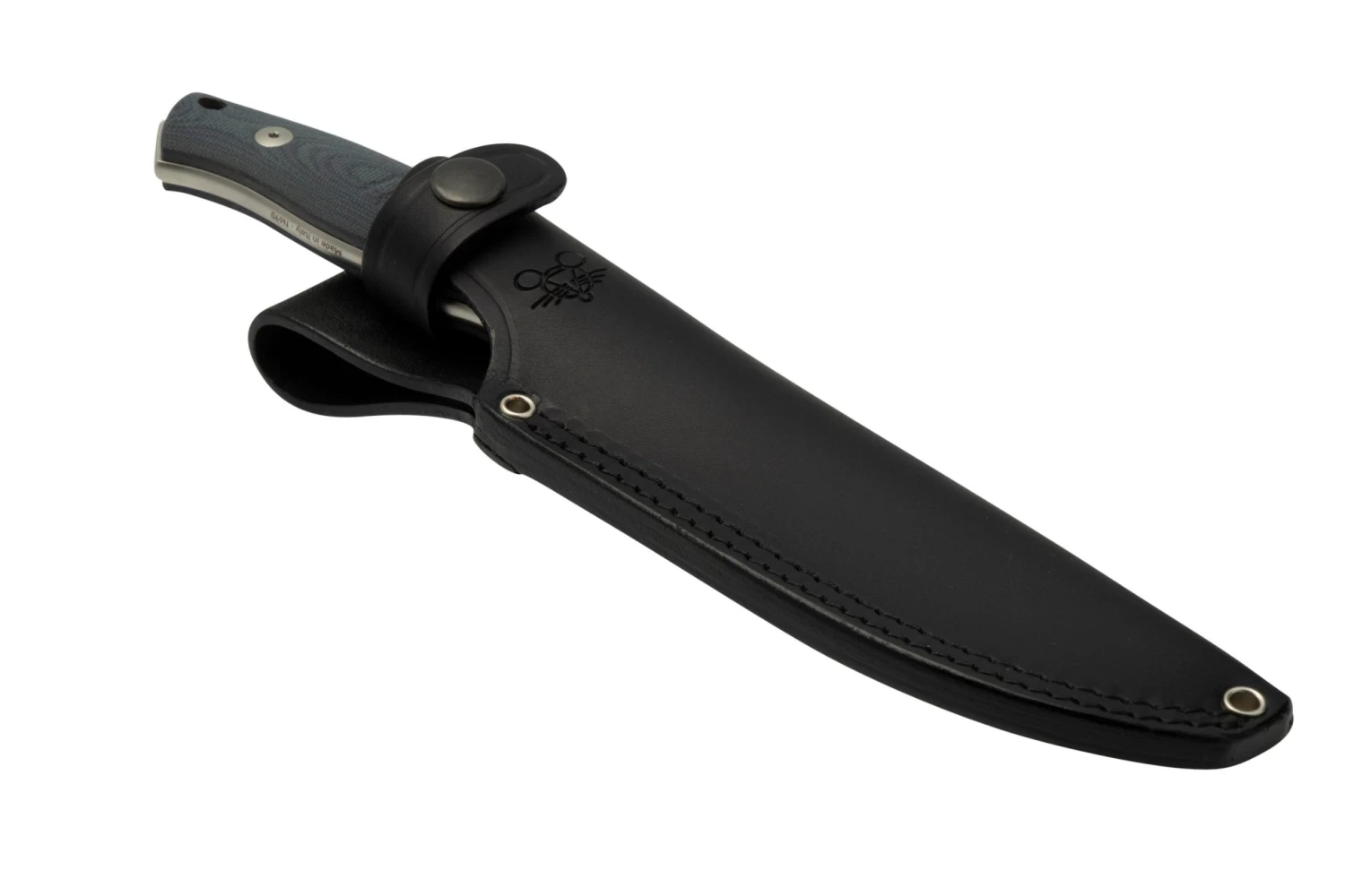 GiantMouse GMF4 Black Canvas Micarta, Couteau Fixe, Ansø Et Voxnaes Design 8 GiantMouse GMF4 Black Canvas Micarta, Couteau Fixe, Ansø Et Voxnaes Design – Image 6