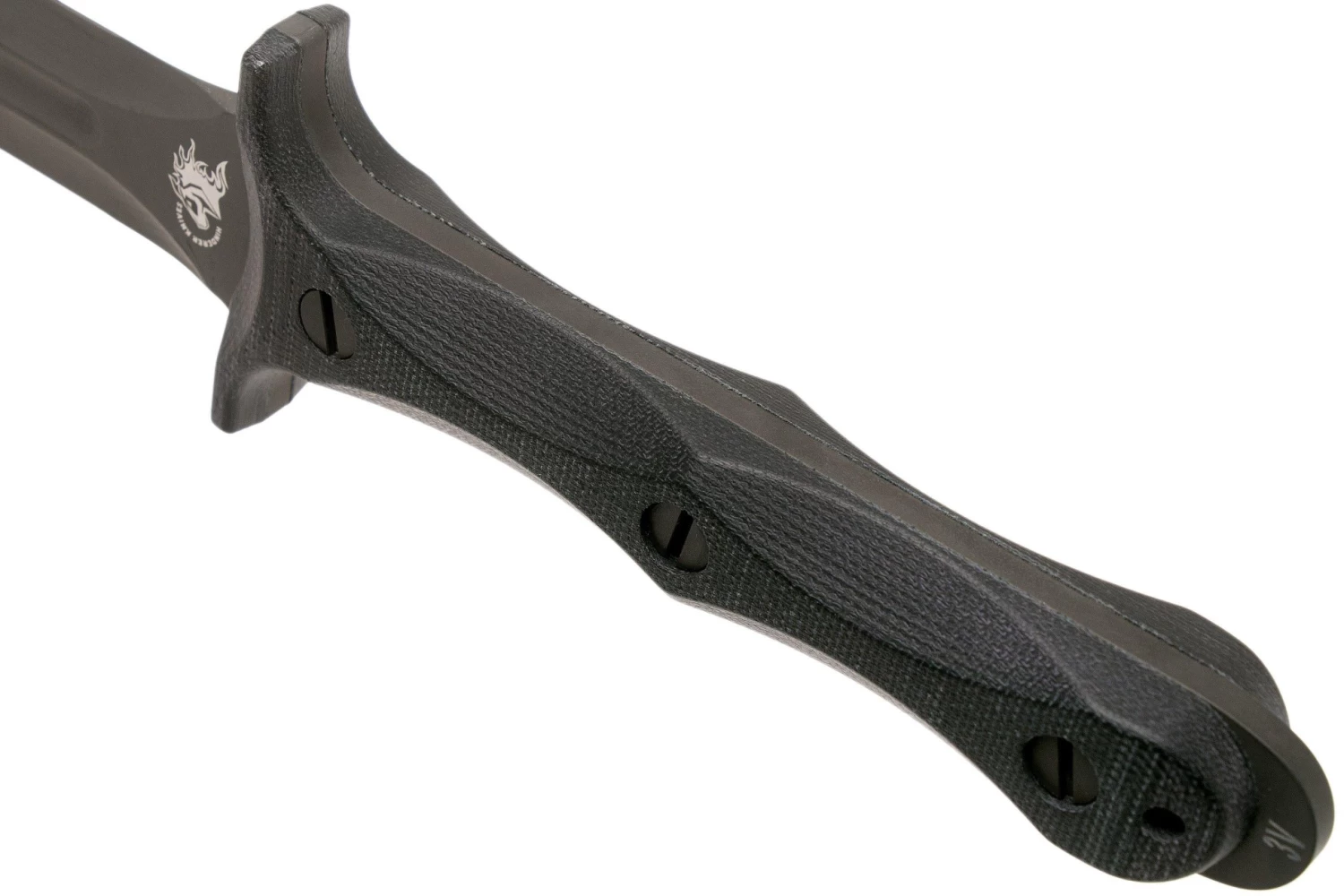 Rick Hinderer EK Dagger 3V DLC, Black Micarta Commando Poignard 7 Rick Hinderer EK Dagger 3V DLC, Black Micarta Commando Poignard – Image 5