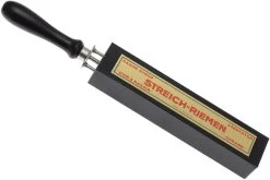 Herold Solingen HS56J Cuir à Rasoir Double-face, Vert/cuir 9 Herold Solingen HS56J Cuir à Rasoir Double-face, Vert/cuir -Couteaux Soldes HS56J 04 herold solingen spanriem groen hs56j 04