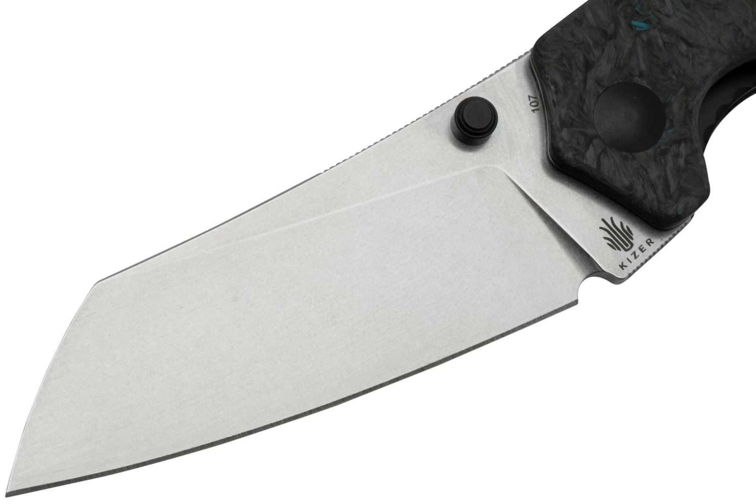 Kizer Towser K KI4593A1 Fatcarbon, Couteau De Poche, Azo Design 4 Kizer Towser K KI4593A1 Fatcarbon, Couteau De Poche, Azo Design – Image 2