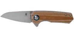 Kizer Lieb V2541N4 Brown Micarta Couteau De Poche, Azo Design