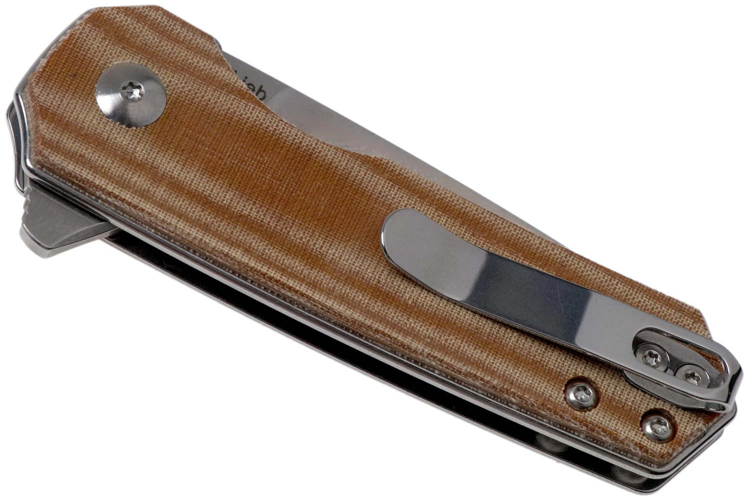 Kizer Lieb V2541N4 Brown Micarta Couteau De Poche, Azo Design 6 Kizer Lieb V2541N4 Brown Micarta Couteau De Poche, Azo Design – Image 4
