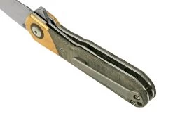 Kizer Comet V3614C1 Brass & Green Micarta, Couteau De Poche 11 Kizer Comet V3614C1 Brass & Green Micarta, Couteau De Poche -Couteaux Soldes KZV3614C1 04 kizer