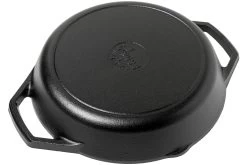 Lodge Skillet/ Poêle à Frire Avec Deux Poignées L8SKL, Diamètre 26 Cm -Couteaux Soldes LG L 8SKL 02 lodge