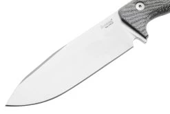 Lionsteel T6 Satin, Black Canvas Micarta T6-CVB Couteau Fixe 11 Lionsteel T6 Satin, Black Canvas Micarta T6-CVB Couteau Fixe -Couteaux Soldes LI T6 CVB 03 lionsteel