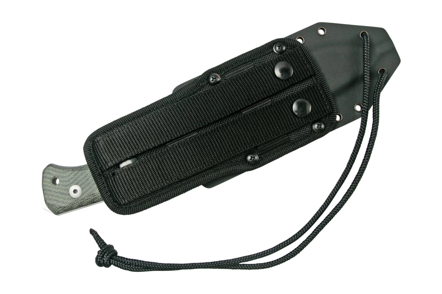 Lionsteel T6 Satin, Black Canvas Micarta T6-CVB Couteau Fixe 9 Lionsteel T6 Satin, Black Canvas Micarta T6-CVB Couteau Fixe – Image 7