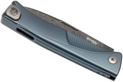LionSteel Thrill TL-D-BL Damascus, Blue Titanium Integral Slipjoint Couteau De Poche 14 LionSteel Thrill TL-D-BL Damascus, Blue Titanium Integral Slipjoint Couteau De Poche -Couteaux Soldes LI TL D BL 04 lionsteel