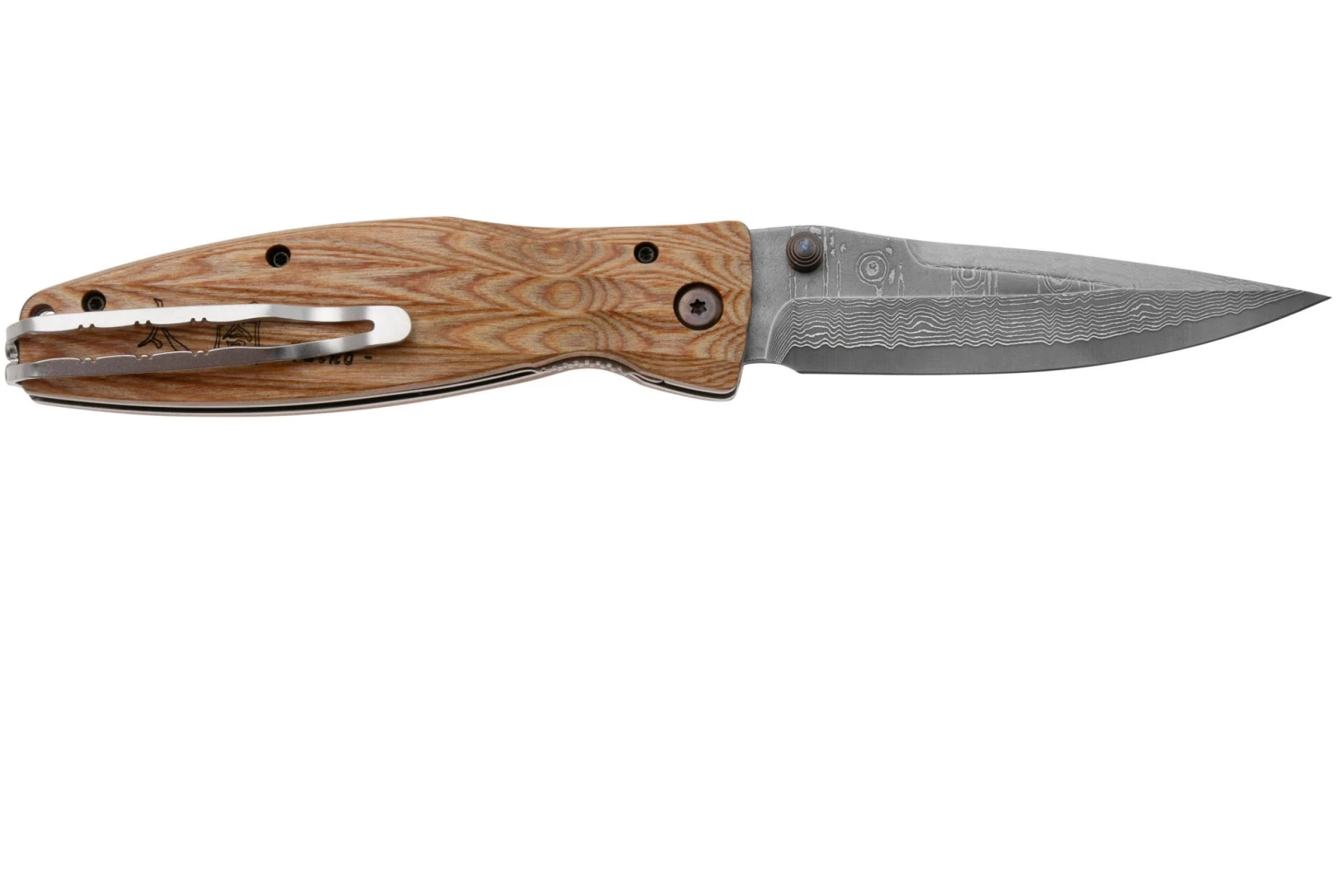 Mcusta MC-0182D Sengoku Toyotomi Hideyoshi, Yellow Pakkawood, Couteau De Gentleman 4 Mcusta MC-0182D Sengoku Toyotomi Hideyoshi, Yellow Pakkawood, Couteau De Gentleman – Image 2