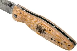 Mcusta MC-0182D Sengoku Toyotomi Hideyoshi, Yellow Pakkawood, Couteau De Gentleman 18 Mcusta MC-0182D Sengoku Toyotomi Hideyoshi, Yellow Pakkawood, Couteau De Gentleman -Couteaux Soldes MC 0182D 07 mcusta