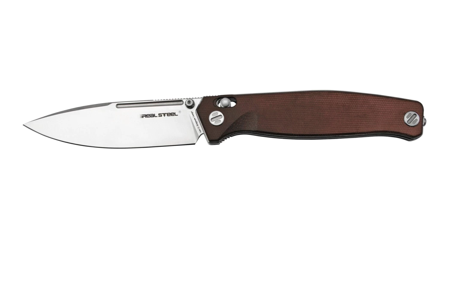 Real Steel Huginn 7653RM Red Micarta, Couteau De Poche Knivesandtools Exclusive 3 Real Steel Huginn 7653RM Red Micarta, Couteau De Poche Knivesandtools Exclusive