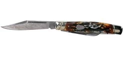 Rough Ryder Stockman Cinnamon Stag RR2160 Damascus Slipjoint Couteau De Poche 8 Rough Ryder Stockman Cinnamon Stag RR2160 Damascus Slipjoint Couteau De Poche -Couteaux Soldes RY2160 03 rough ryder