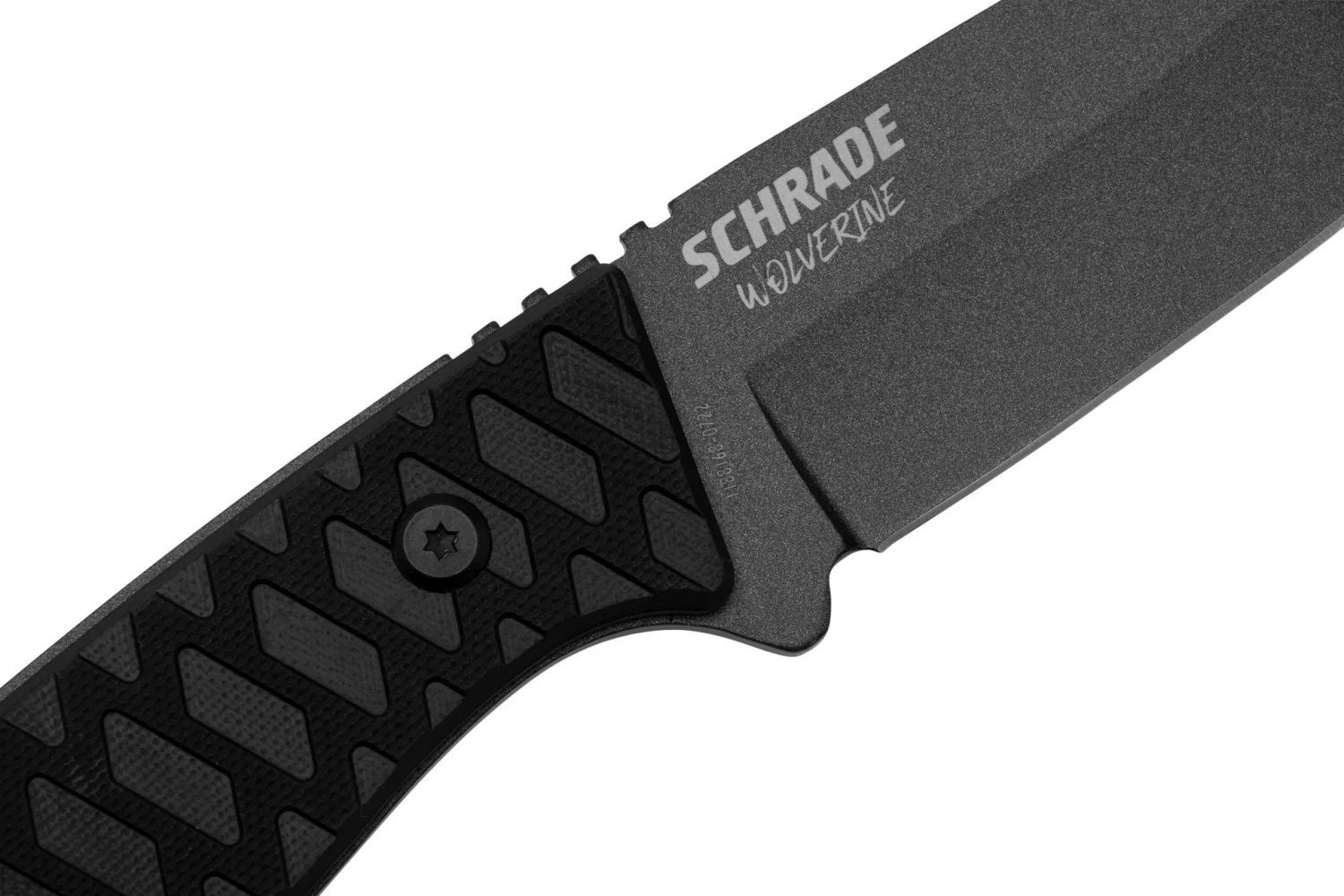 Schrade Wolverine 1182520, Noir, Couteau Fixe 4 Schrade Wolverine 1182520, Noir, Couteau Fixe – Image 2
