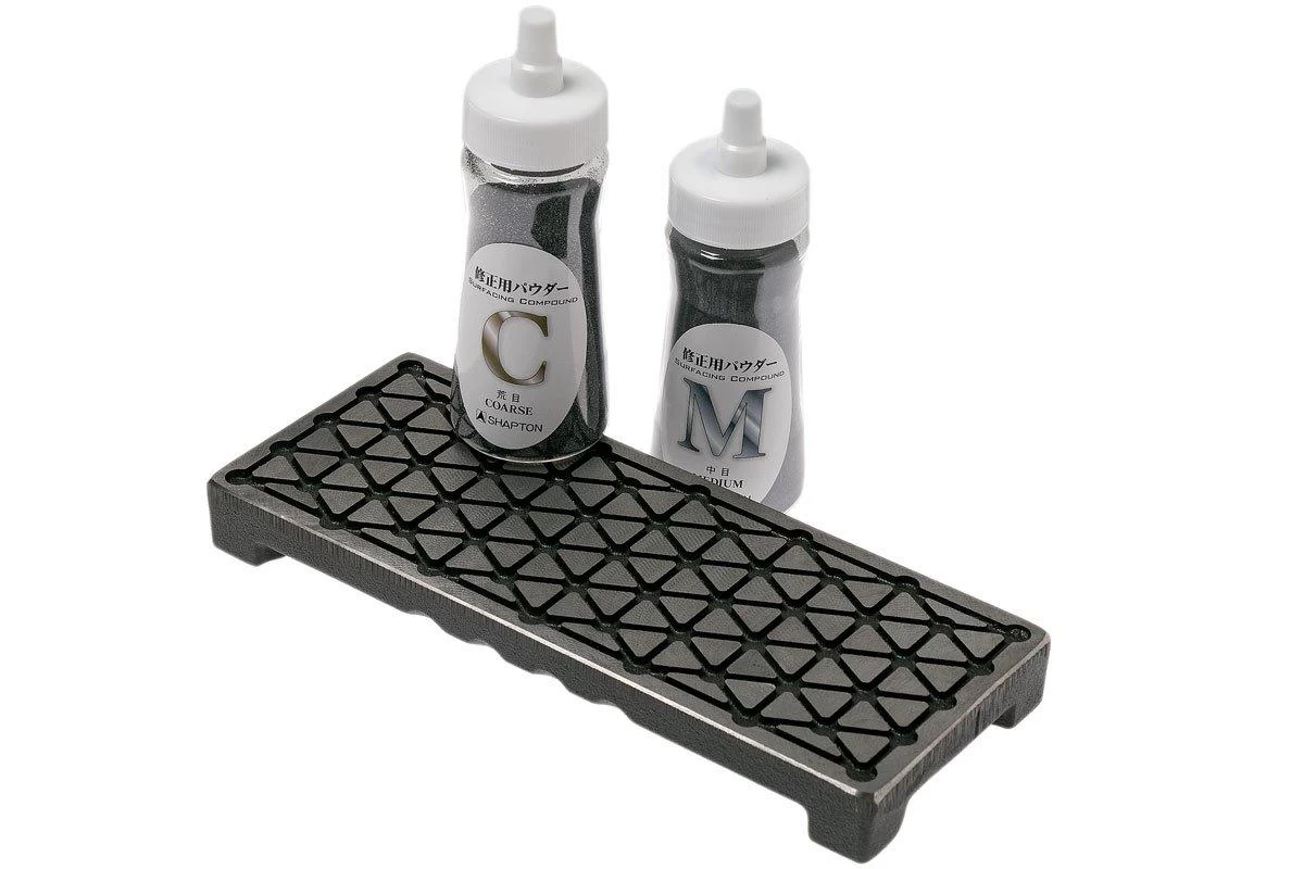 Shapton Naoru Cast Iron Lapping System, Pierre à Redresse En Fonte, 0510 3 Shapton Naoru Cast Iron Lapping System, Pierre à Redresse En Fonte, 0510
