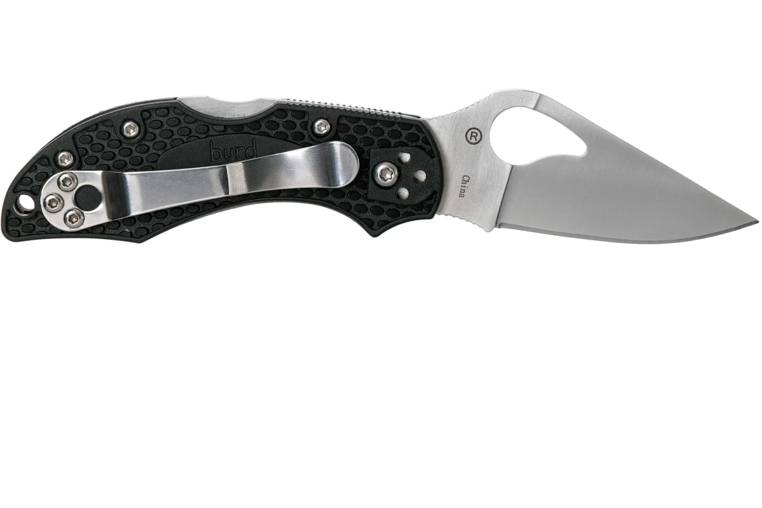 Spyderco Byrd Robin 2 Noir BY10PBK2 Couteau De Poche 4 Spyderco Byrd Robin 2 Noir BY10PBK2 Couteau De Poche – Image 2