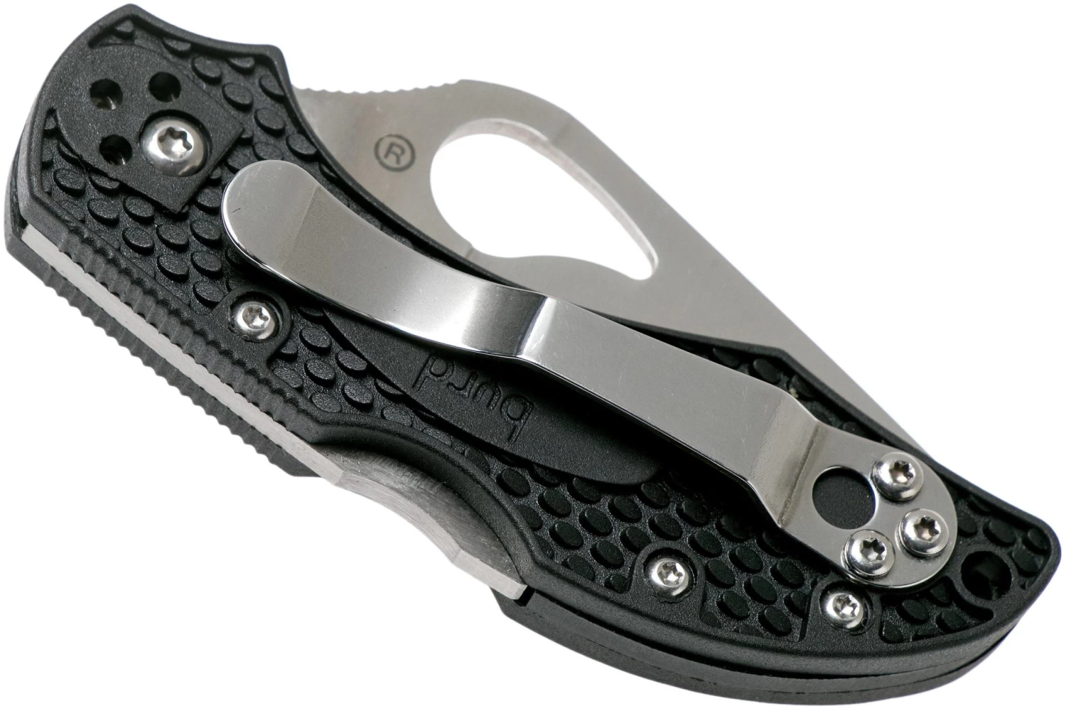 Spyderco Byrd Robin 2 Noir BY10PBK2 Couteau De Poche 6 Spyderco Byrd Robin 2 Noir BY10PBK2 Couteau De Poche – Image 4