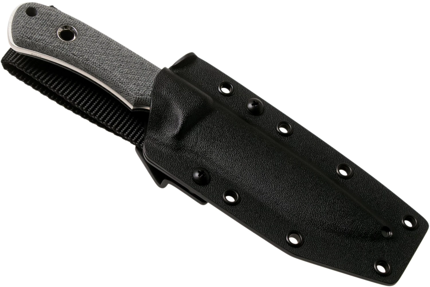 TRC Knives South Pole, Elmax, Black Canvas Micarta, Couteau De Survie 8 TRC Knives South Pole, Elmax, Black Canvas Micarta, Couteau De Survie – Image 6