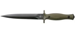 Spartan Blades George V14 Dagger Black Blade, Green Handle, Dague