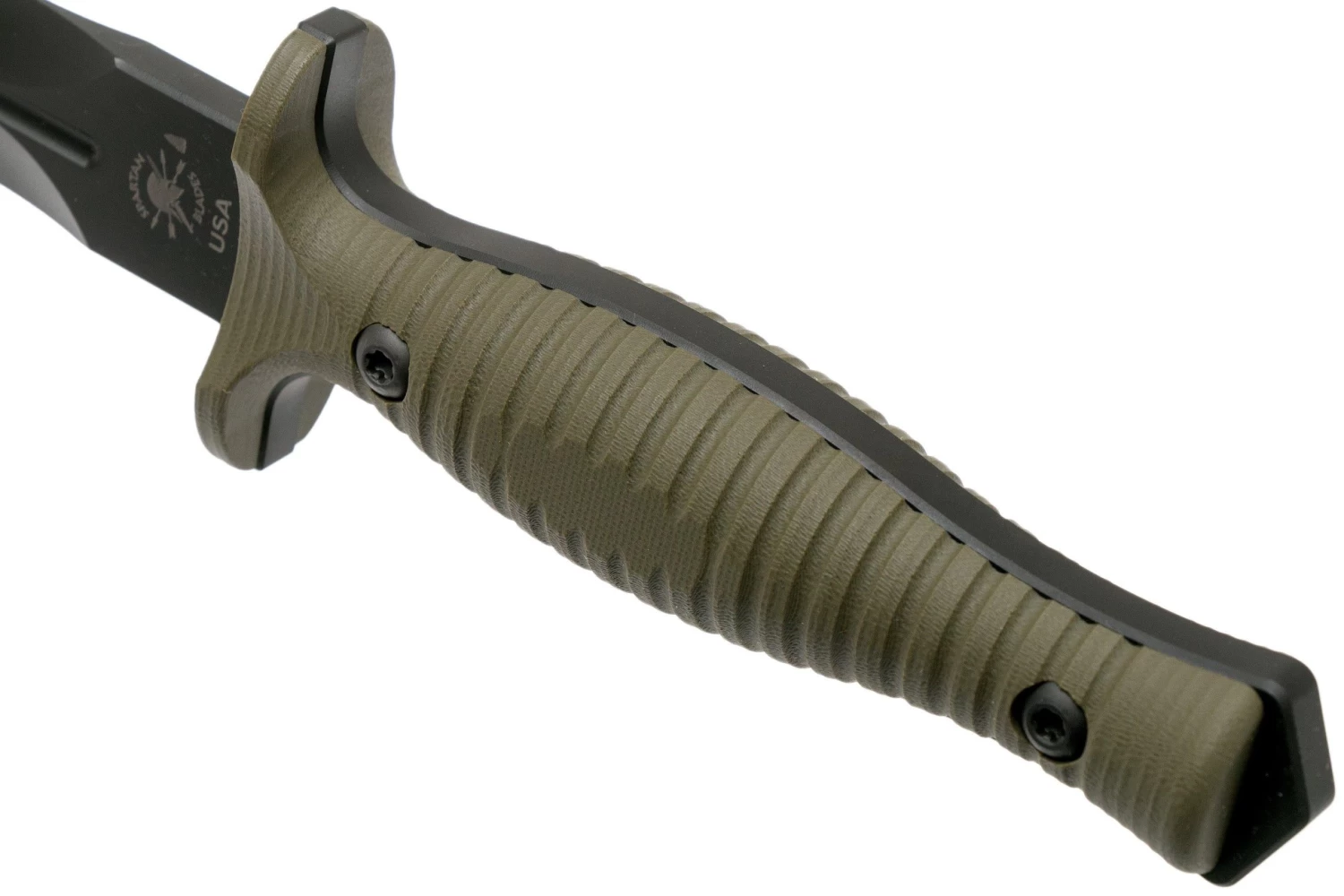 Spartan Blades George V14 Dagger Black Blade, Green Handle, Dague 7 Spartan Blades George V14 Dagger Black Blade, Green Handle, Dague – Image 5