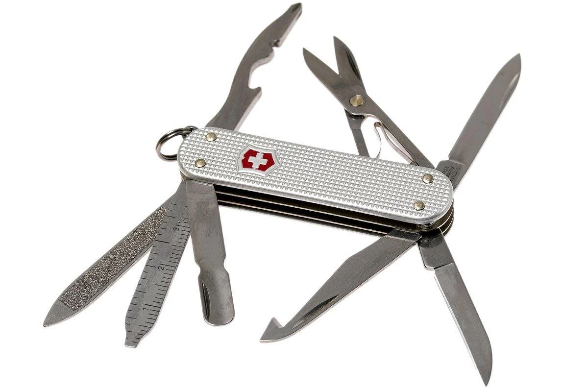 Victorinox MiniChamp Alox Silver 0.6381.26 Couteau Suisse 3 Victorinox MiniChamp Alox Silver 0.6381.26 Couteau Suisse