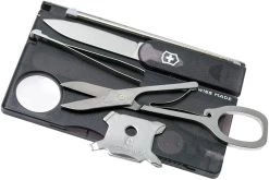 Victorinox SwissCard Lite Noir Transparent 0.7333.T3 -Couteaux Soldes VT0 7333 T3 02 victorinox