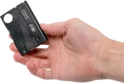 Victorinox SwissCard Lite Noir Transparent 0.7333.T3 -Couteaux Soldes VT0 7333 T3 05 victorinox