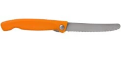 Victorinox SwissClassic 6.7836.F9B Couteau à Légumes Pliant Dentelé, Orange 10 Victorinox SwissClassic 6.7836.F9B Couteau à Légumes Pliant Dentelé, Orange -Couteaux Soldes VT6 7836 F9B 02 victorinox