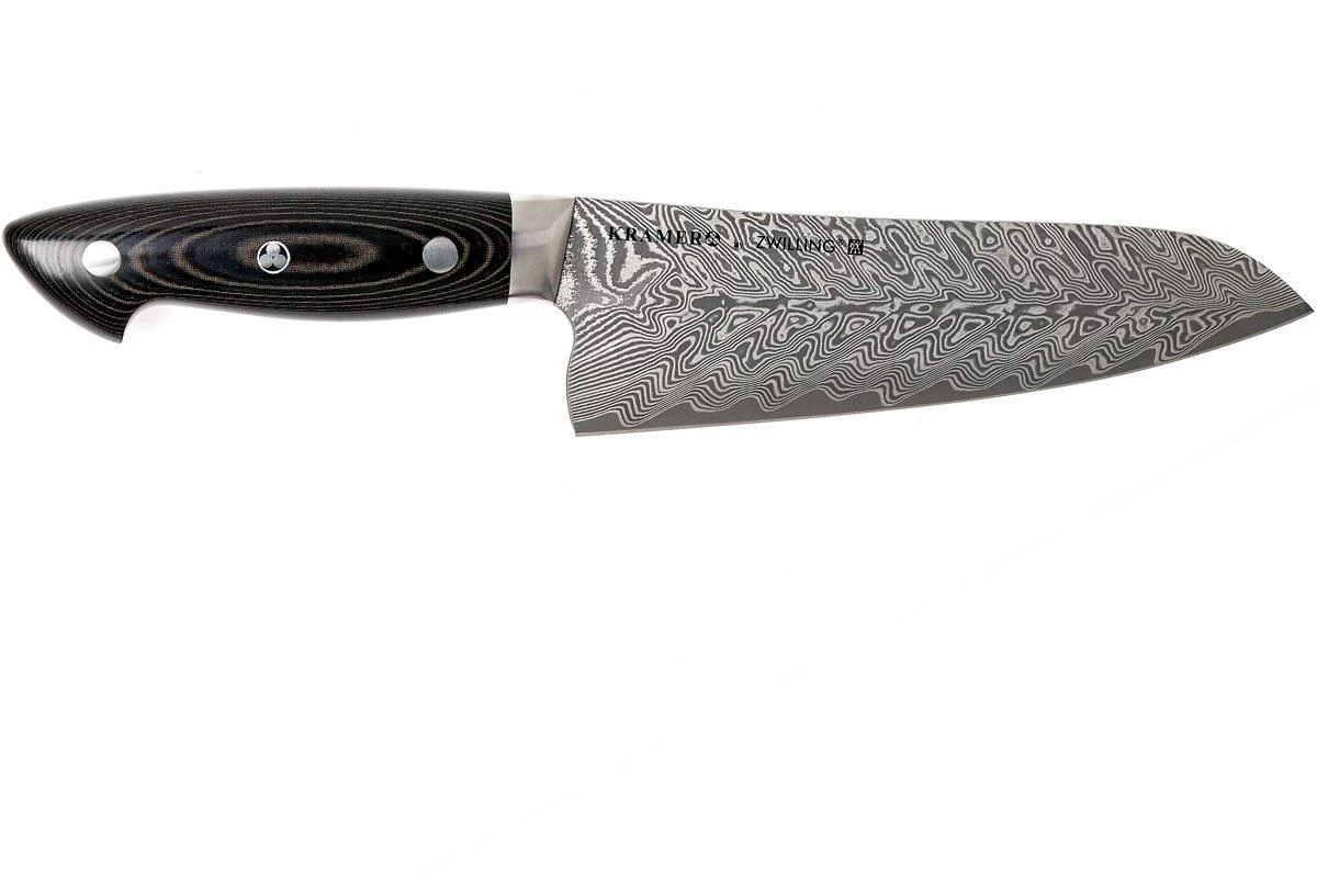 Bob Kramer By Zwilling Euro Stainless Santoku 18 Cm, 34897-181-0 4 Bob Kramer By Zwilling Euro Stainless Santoku 18 Cm, 34897-181-0 – Image 2