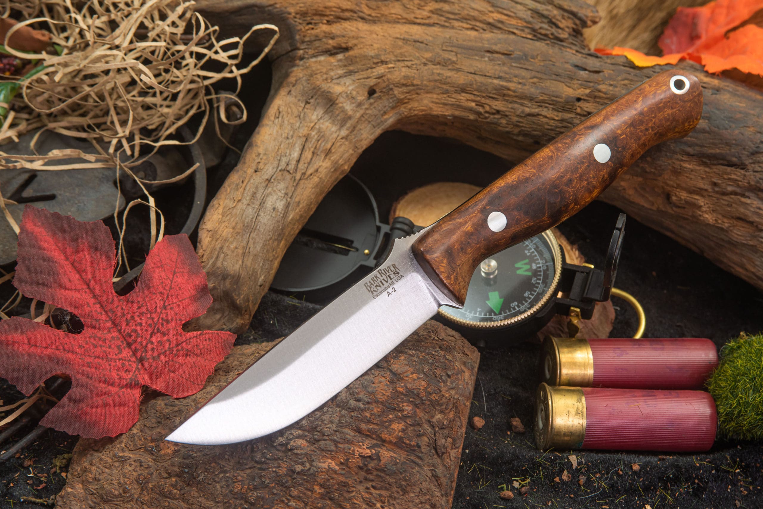 Couteaux Soldes -Couteaux Soldes Gunny A2 desert ironwood burl 1 dlt 419.95 scaled min
